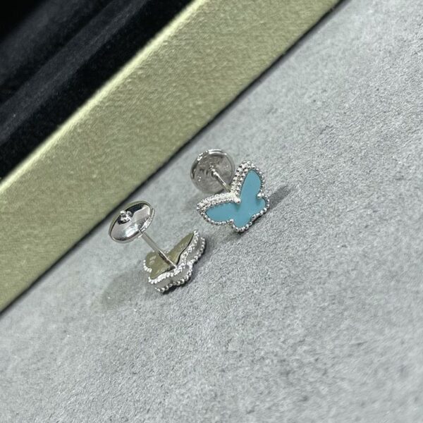 Toxse Sweet Alhambra Butterfly Stud Earrings - Image 6