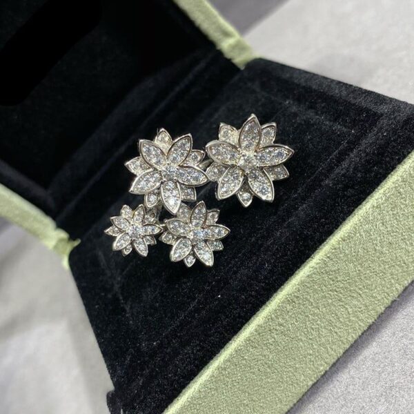 Toxse Lotus Four Flowers Ring - Image 6