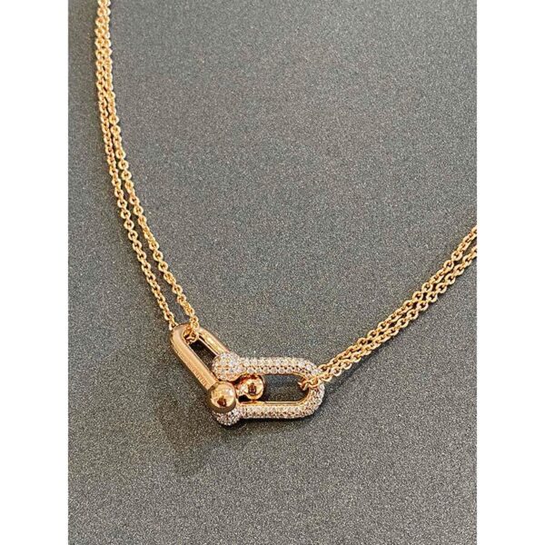 Toxse HardWear Double Link Diamond Necklace - Image 4