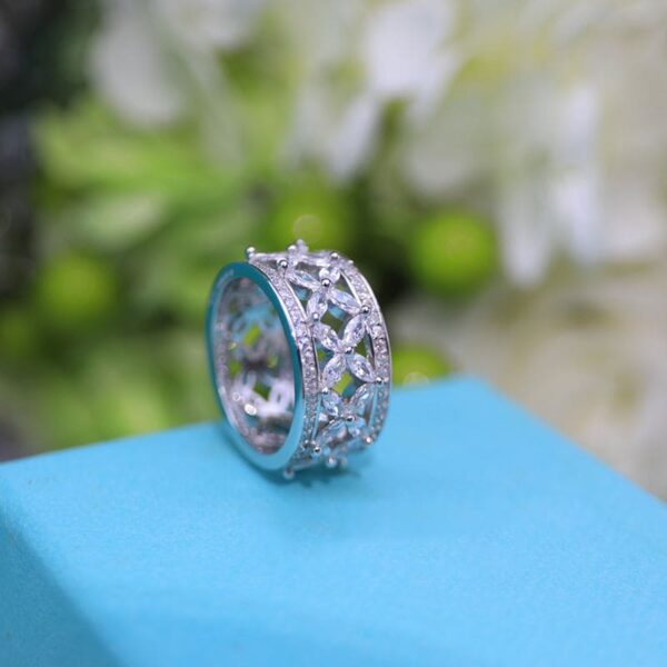 Toxse Platinum Diamond Marquise Victoria Ring - Image 5