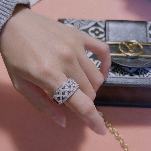 Toxse Platinum Diamond Marquise Victoria Ring - Image 3