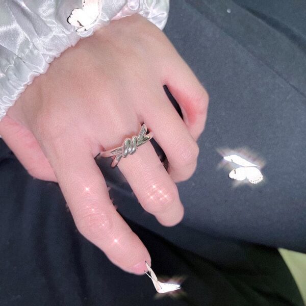 Toxse Knot Double Row Ring - Image 10