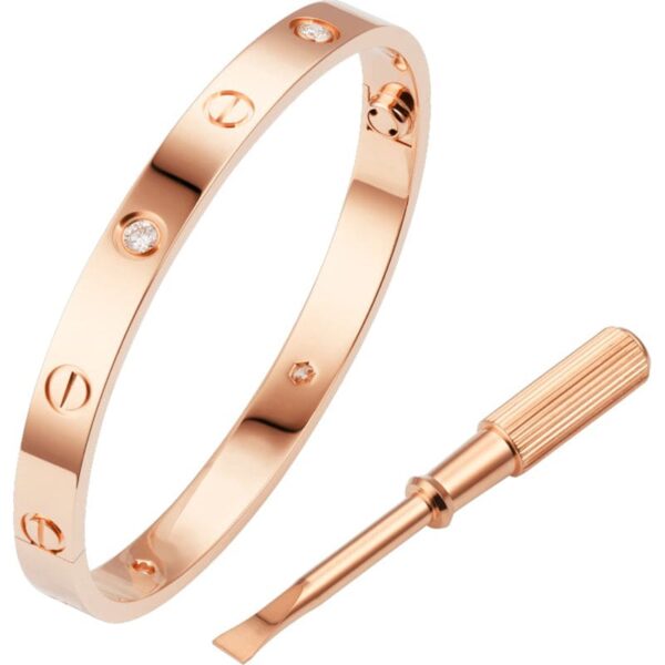 Toxse 4 Diamonds Love Bracelet - Image 7