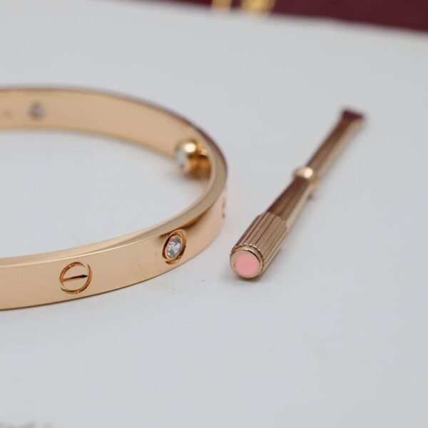 Toxse 4 Diamonds Love Bracelet - Image 8