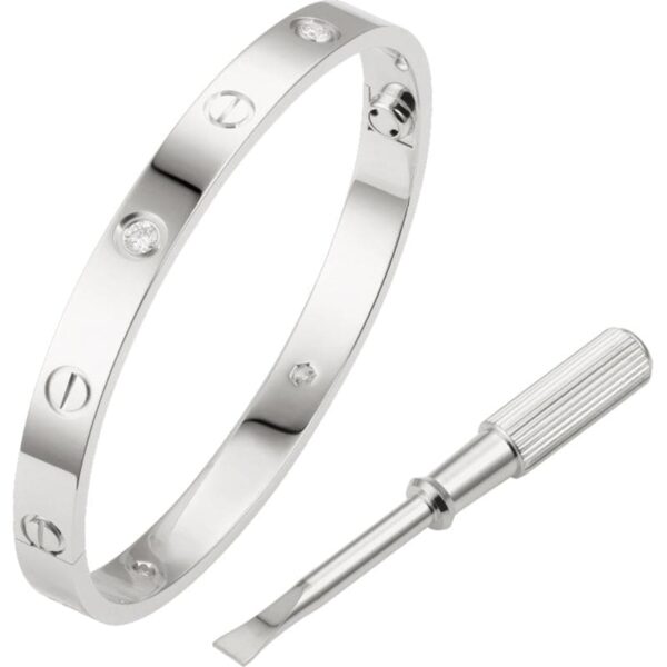 Toxse 4 Diamonds Love Bracelet - Image 11