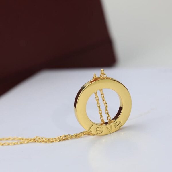 Toxse Love Diamond-Paved Love Necklace - Image 6