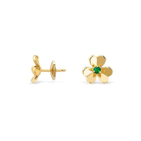 Toxse Frivole Mini Emerald Earrings - Image 2