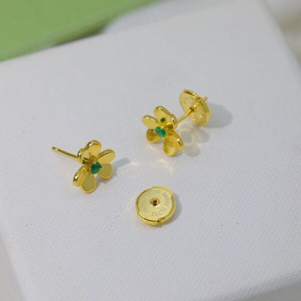 Toxse Frivole Mini Emerald Earrings - Image 5