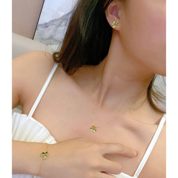 Toxse Frivole Mini Emerald Earrings - Image 4