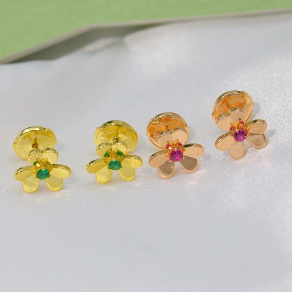 Toxse Frivole Mini Ruby Earrings - Image 6