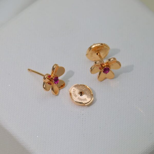 Toxse Frivole Mini Ruby Earrings - Image 5