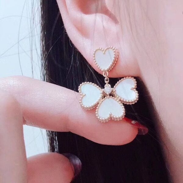 Toxse Sweet Alhambra Effeuillage Earrings - Image 2