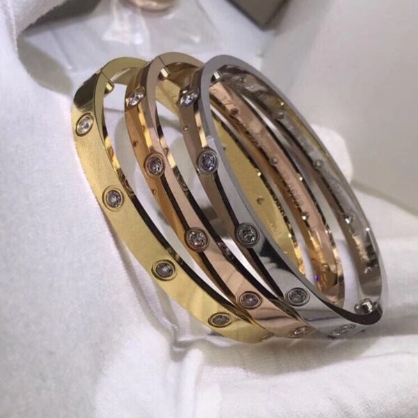 Toxse 10 Diamonds Love Bracelet - Image 8