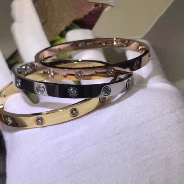 Toxse 10 Diamonds Love Bracelet - Image 6