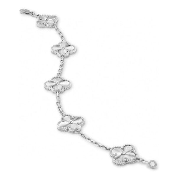 Toxse Vintage Alhambra Five Motifs Clover Bracelet - Image 2