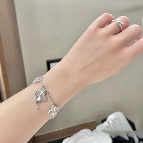Toxse Vintage Alhambra Five Motifs Clover Bracelet - Image 3