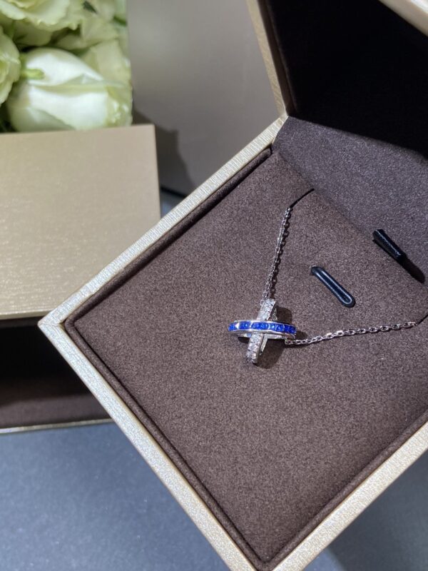 Toxse Liens Diamond Silver Necklace - Image 2