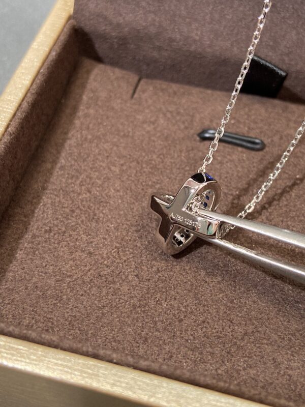 Toxse Liens Diamond Silver Necklace - Image 7