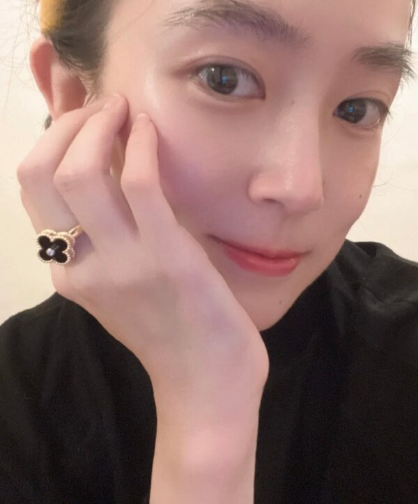 Toxse Vintage Alhambra Black Ring - Image 7