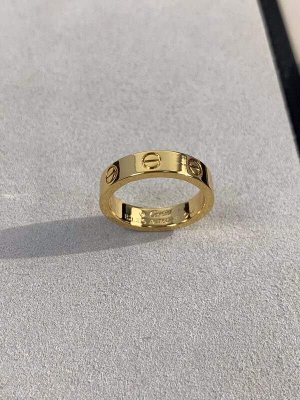Toxse Mini Love Wedding 4mm Ring - Image 3