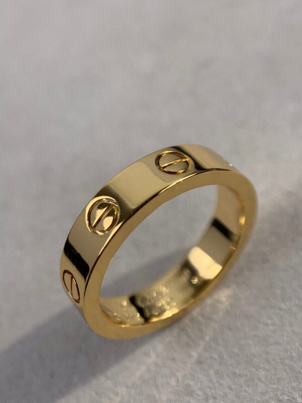 Toxse Mini Love Wedding 4mm Ring - Image 5