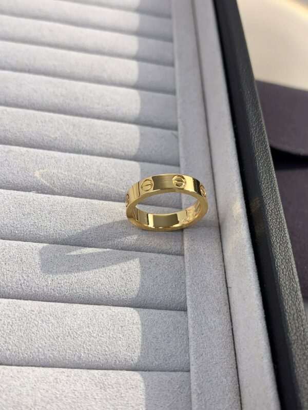 Toxse Mini Love Wedding 4mm Ring - Image 7