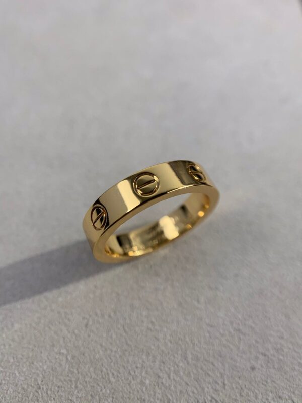 Toxse Mini Love Wedding 4mm Ring - Image 8