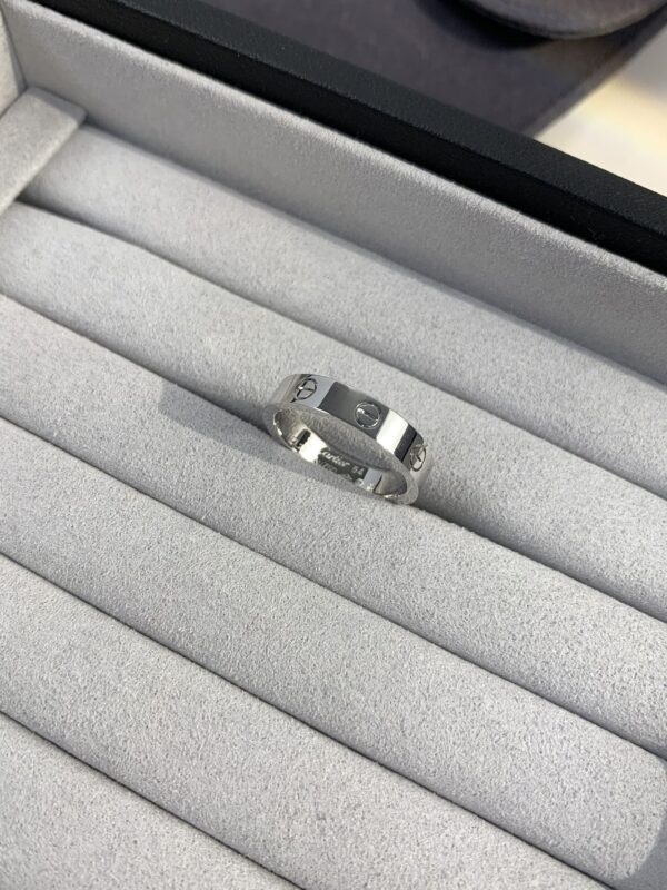 Toxse Mini Love Wedding 4mm Ring - Image 13
