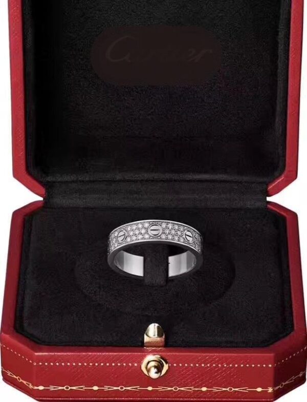 Toxse Love Diamond-Paved 5mm Ring - Image 2