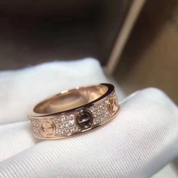 Toxse Love Diamond-Paved 5mm Ring - Image 7