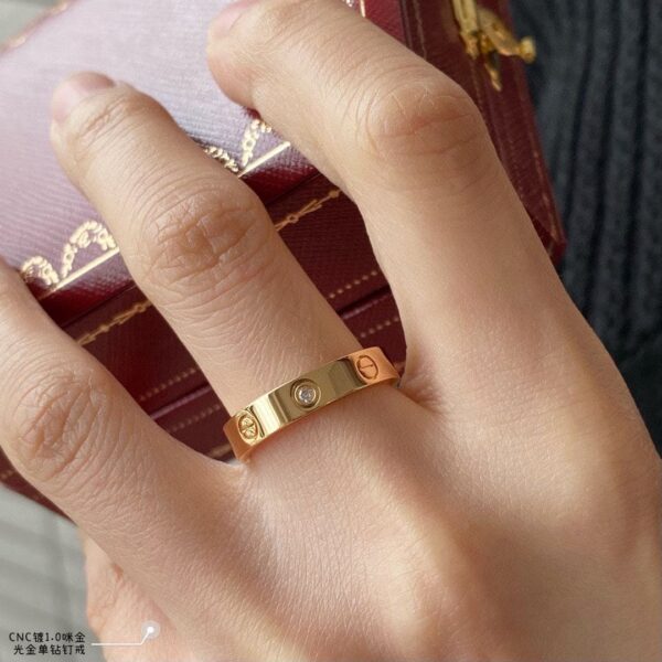 Toxse Love Wedding One Diamond Ring - Image 3