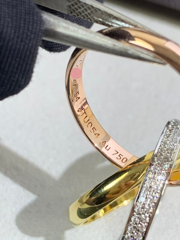 Toxse Trinity Pave Diamond Ring - Image 3
