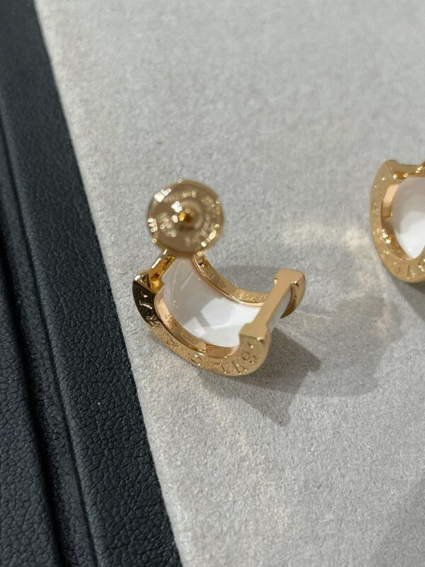 Toxse Zero 1 Pink Gold Ceramic Earrings - Image 6