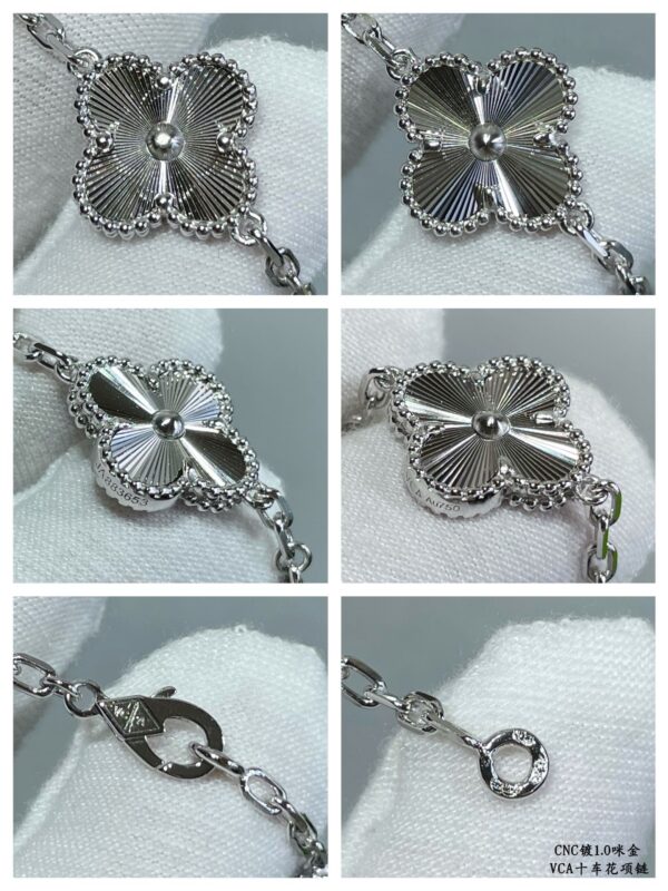 Toxse Vintage Alhambra 10 Motifs Necklace - Image 10
