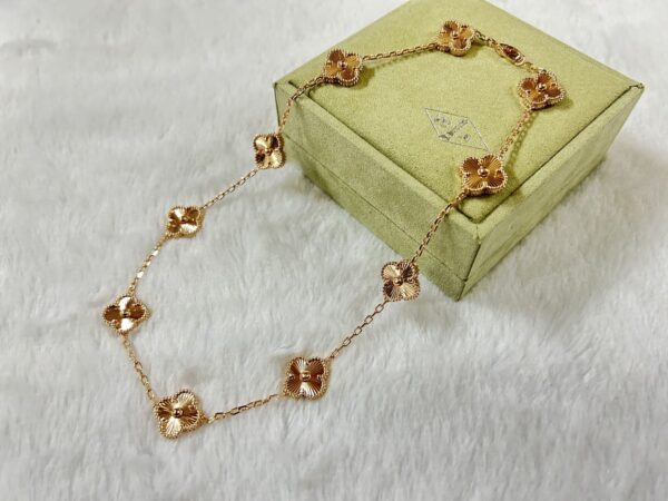 Toxse Vintage Alhambra 10 Motifs Necklace - Image 5