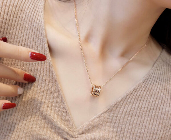 Toxse Zero 1 Pink Gold Necklace - Image 5