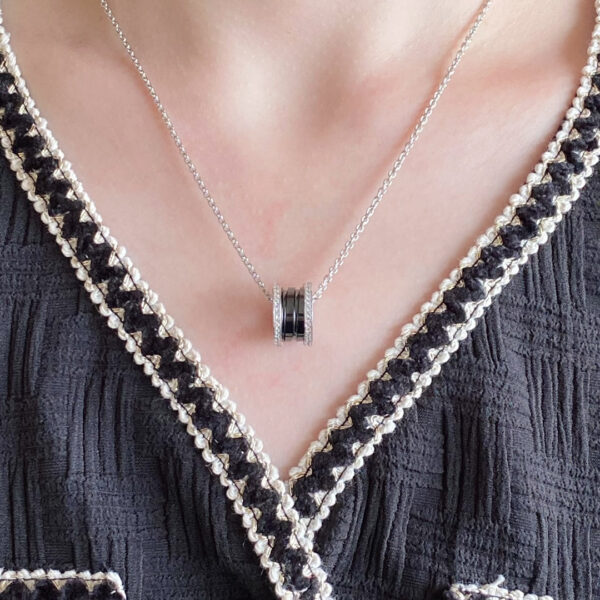 Toxse Zero 1 Diamond Ceramic Necklace - Image 2