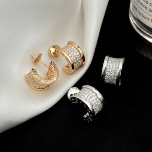 Toxse Zero 1 Diamond Paved Earrings