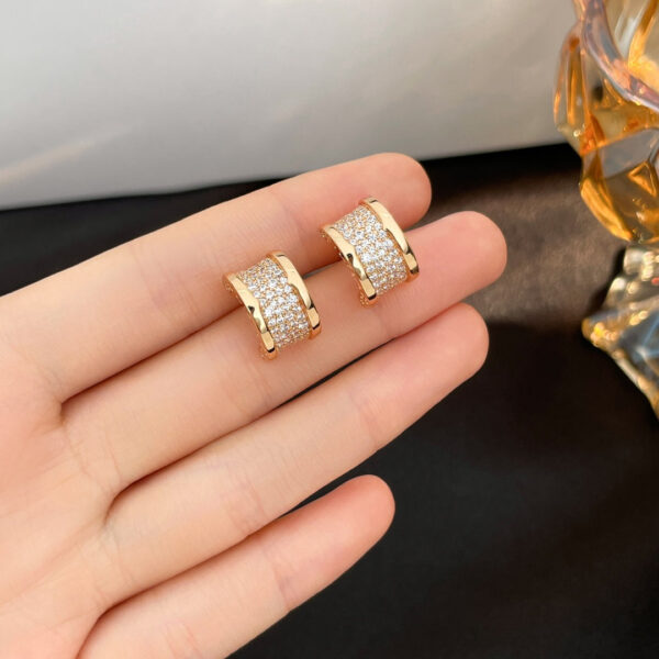Toxse Zero 1 Diamond Paved Earrings - Image 3