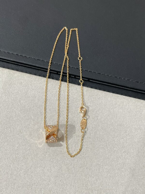 Toxse Liens Evidence Diamond Paved Necklace - Image 5