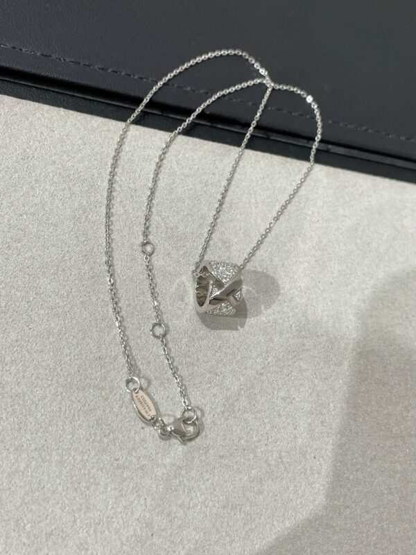 Toxse Liens Evidence Diamond Paved Necklace - Image 6