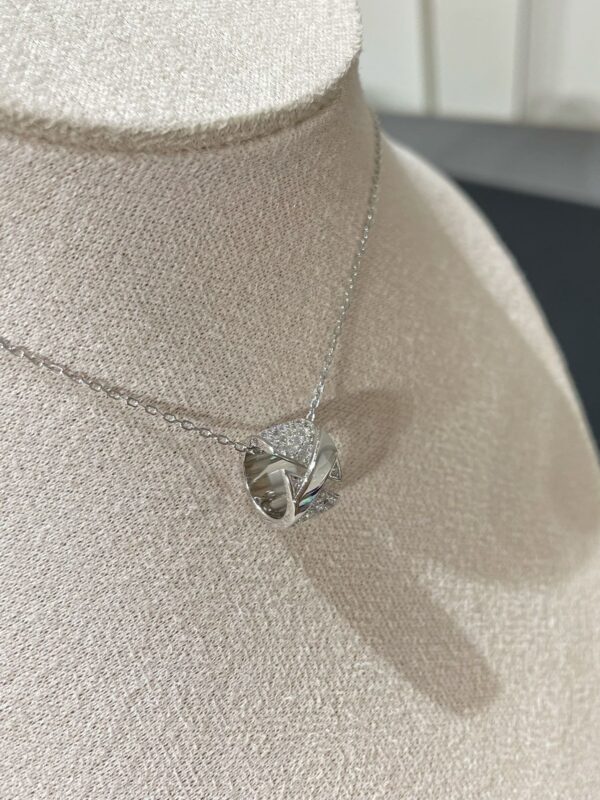 Toxse Liens Evidence Diamond Paved Necklace - Image 9
