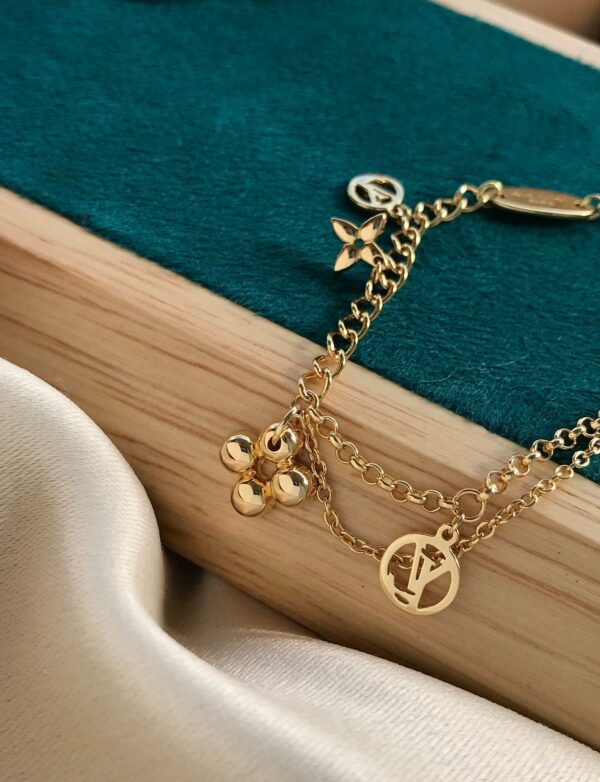 Toxse  Blooming Pink Gold Mop Bracelet - Image 7