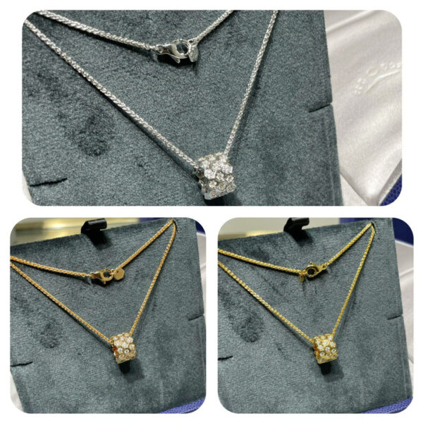 Toxse Bee Love Diamond Paved 3 Row Necklace - Image 8