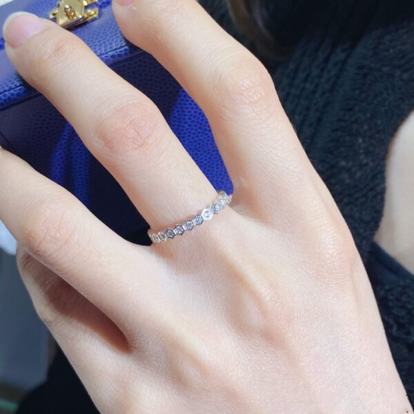 Toxse Bee Love Diamond Paved Small Ring - Image 4