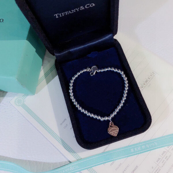 Toxse T - Jewelry Return Bracelet With Rose Gold Heart Charm - Image 4