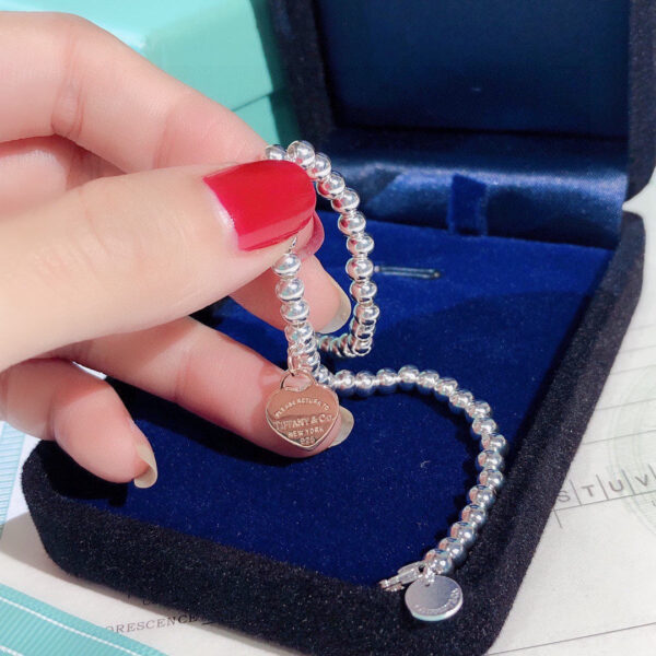 Toxse T - Jewelry Return Bracelet With Rose Gold Heart Charm - Image 5