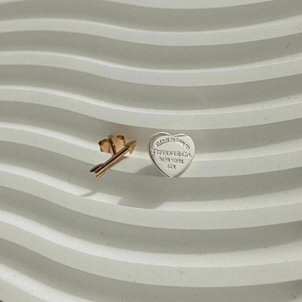 Toxse T - Jewelry Lovestruck Heart Tag And Arow Earrings - Image 5