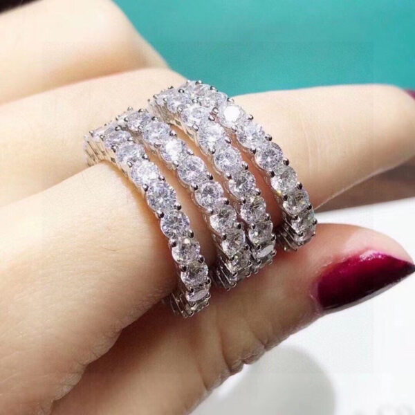 Toxse T - Jewelry Full Diamond Ring - Image 2