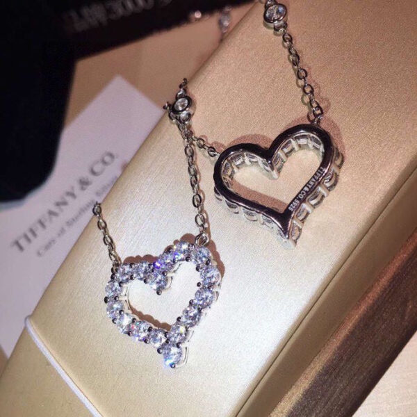 Toxse T - Jewelry Heart Diamond Necklace - Image 4